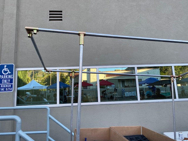 Cart Cover Support Structure